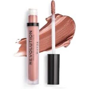 Revolution Matte Liquid Lipstick - Nude Brown (B)